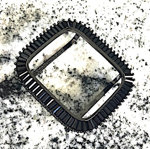 44mm Apple Watch Schwarz Gold Lab Diamond Apple Watch Gehäuse + Apple Watch Band - Bild 12 von 12