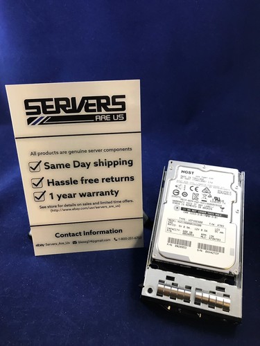 Hitachi 600GB 2.5" Hard Drive HUC156060CSS200 HGST 15K SAS 12Gbps - Picture 3 of 6
