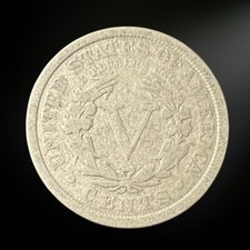 1911 P Philadelphia Liberty V Nickel G/VG+