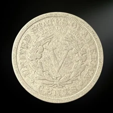 1911 P Philadelphia Liberty V Nickel G/VG+