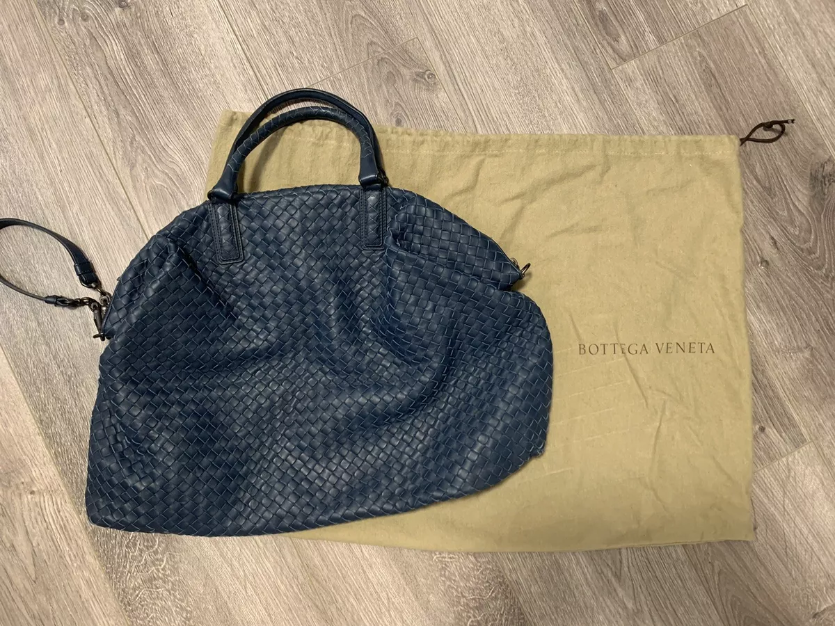 BOTTEGA VENETA Intrecciato Woven Nappa Leather Convertible Tote