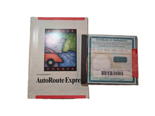 Microsoft AutoRoute Express Europe 1997 Edition SEALED NEU mit Buch