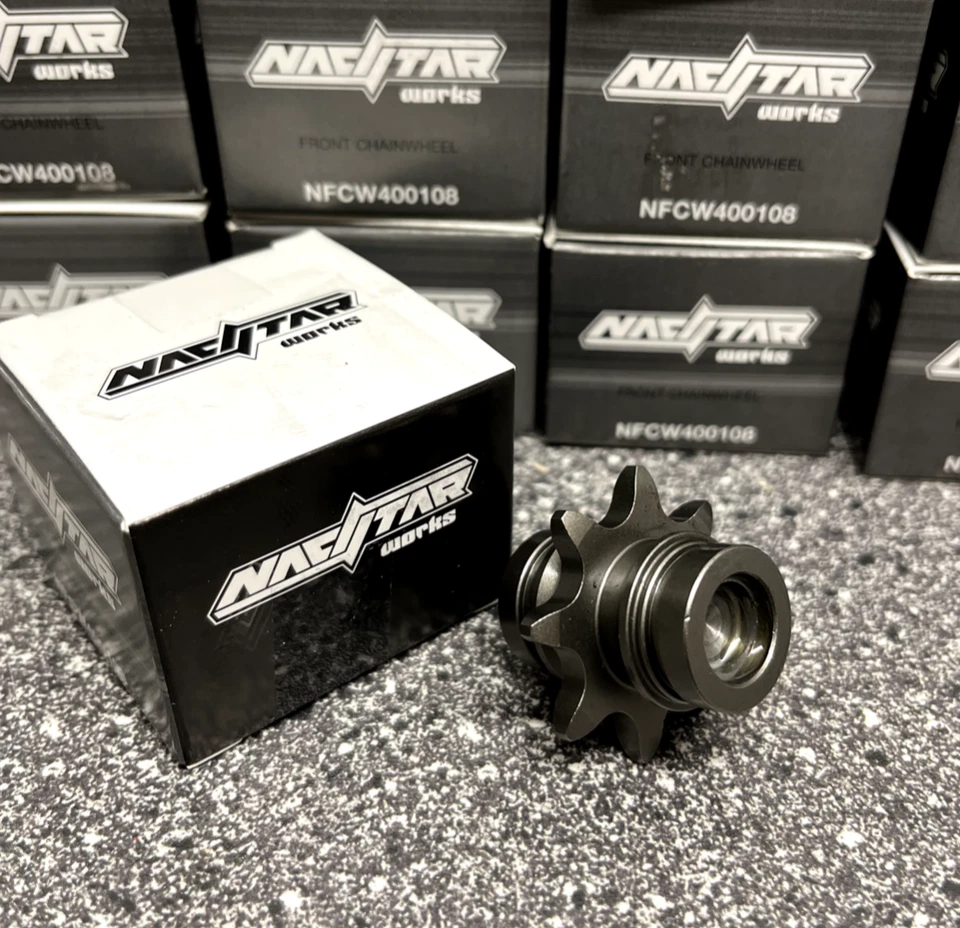 KTM SX-E5 Front Sprocket 8T Husqvarna EE5 Gas Gas MC-E5 NACSTAR 45445018008 - Image 3 of 4