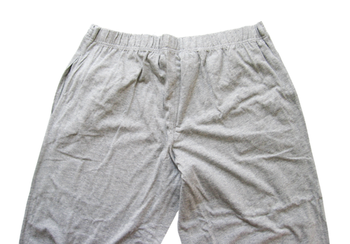 A379 Calvin Klein NEU S0500D Damen grau Essentials Kordelzug Strick Schlafhose S - Bild 8 von 8
