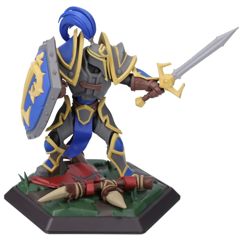 ゲームキャラクター Warcraft Legends Human Footman Figure 2019 World of Warcraft 25th Anniversary Human Footman Statue