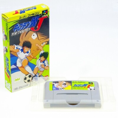 CAPTAIN TSUBASA J Nintendo SFC Super Famicom Japan Import SNES NTSC-J ...