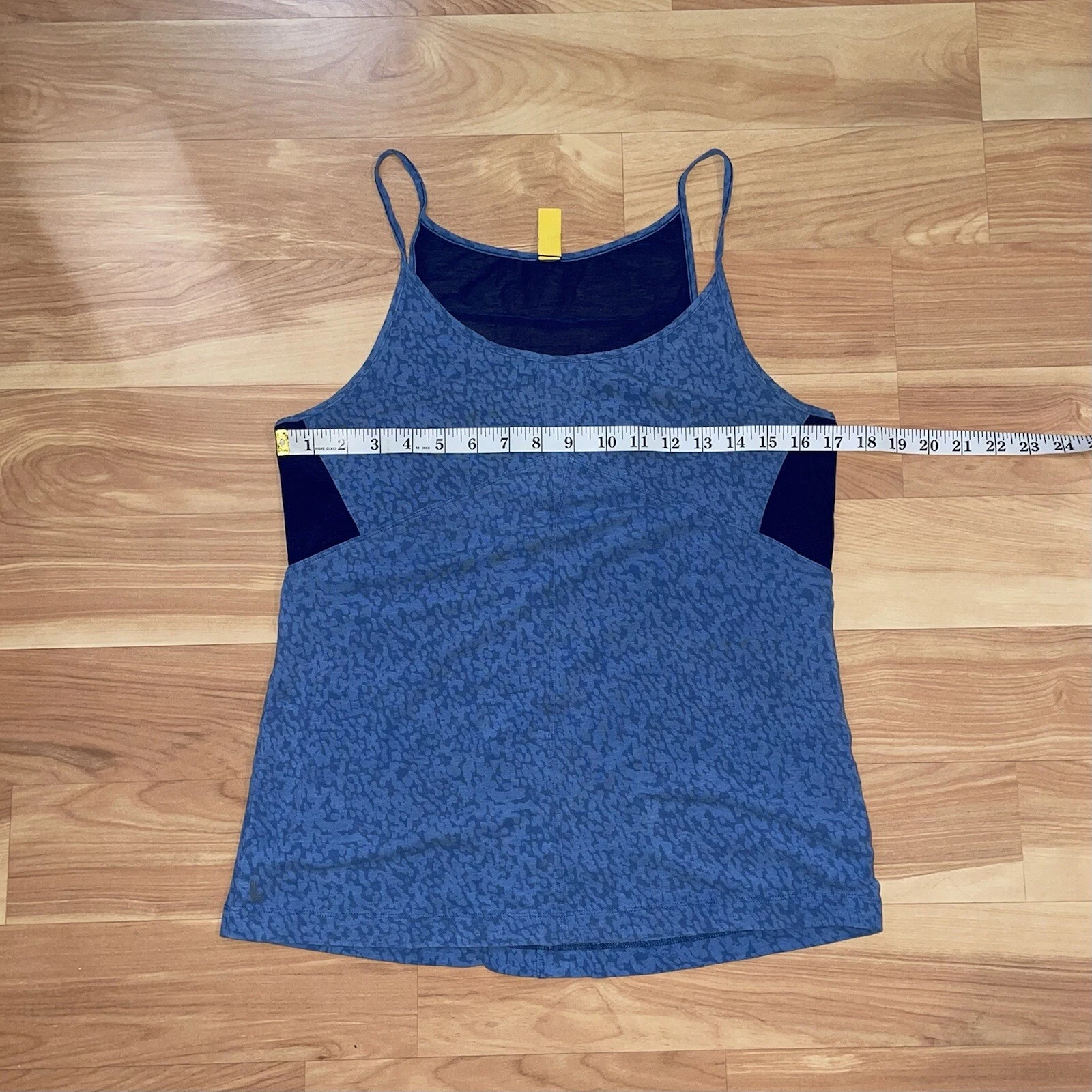 lole cheetah textured athletic tank-top