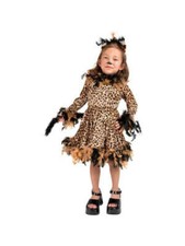 Toddler Leopard Cat Dress Costume