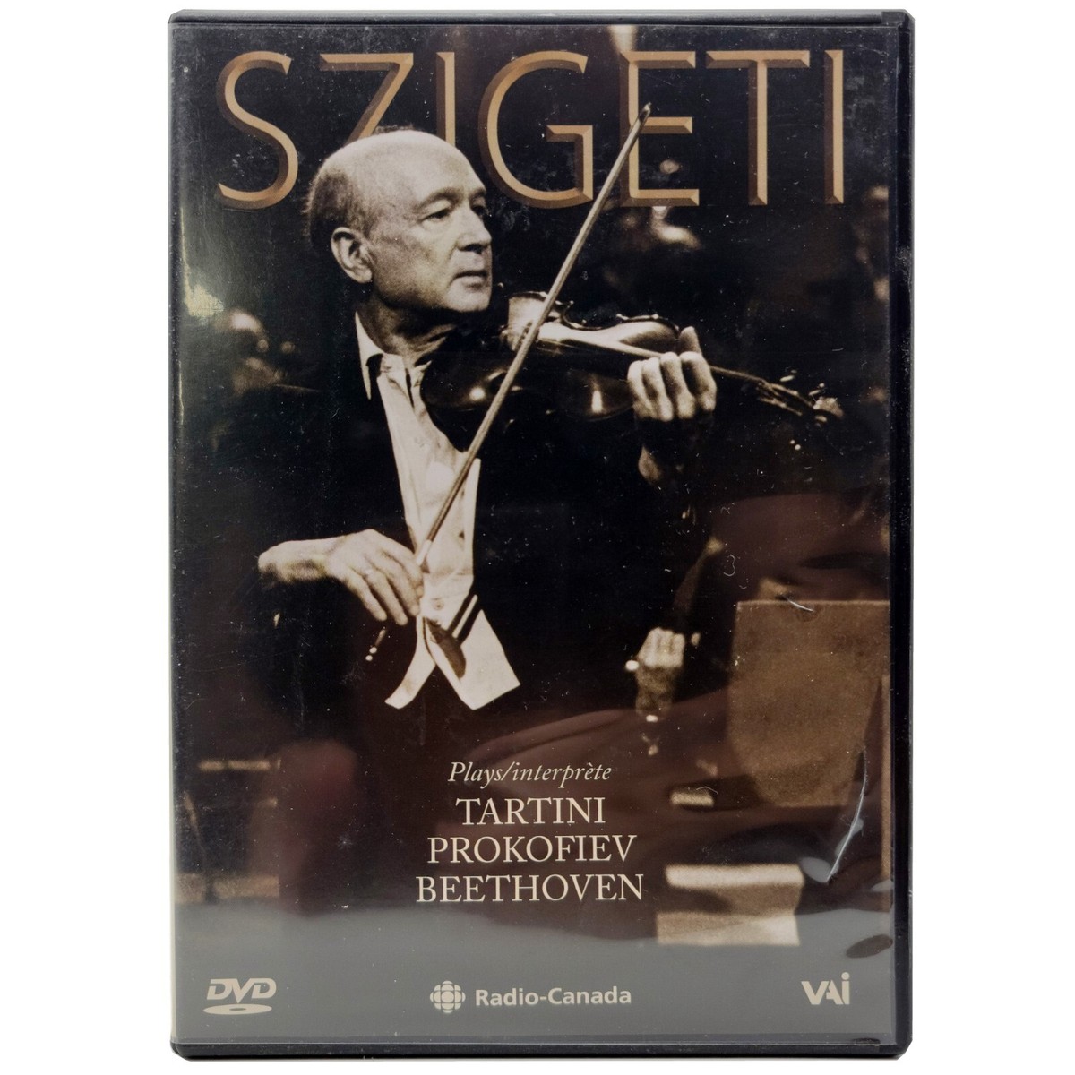 The Art Of L' Art De Joseph Szigeti (DVD) 2004 Region Free Tartini