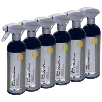 6x Koch Chemie Reactive Wheel Cleaner 750 ml Felgen Reiniger Pflege säurefrei