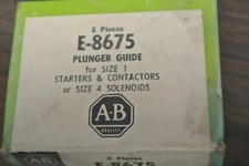 ALLEN-BRADLEY E-8675 PLUNGER GUIDE / SIZE 1 / SIZE 6 SOLENOIDS / NEW SURPLUS 6pc