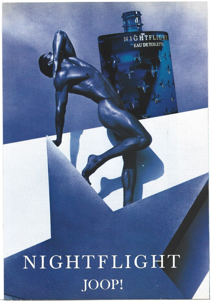 Perfume pino ピノ　NIGHT FLIGHT ポスター Nightflight by Joop! Print Ad, Joop! Magazine Ad, Joop