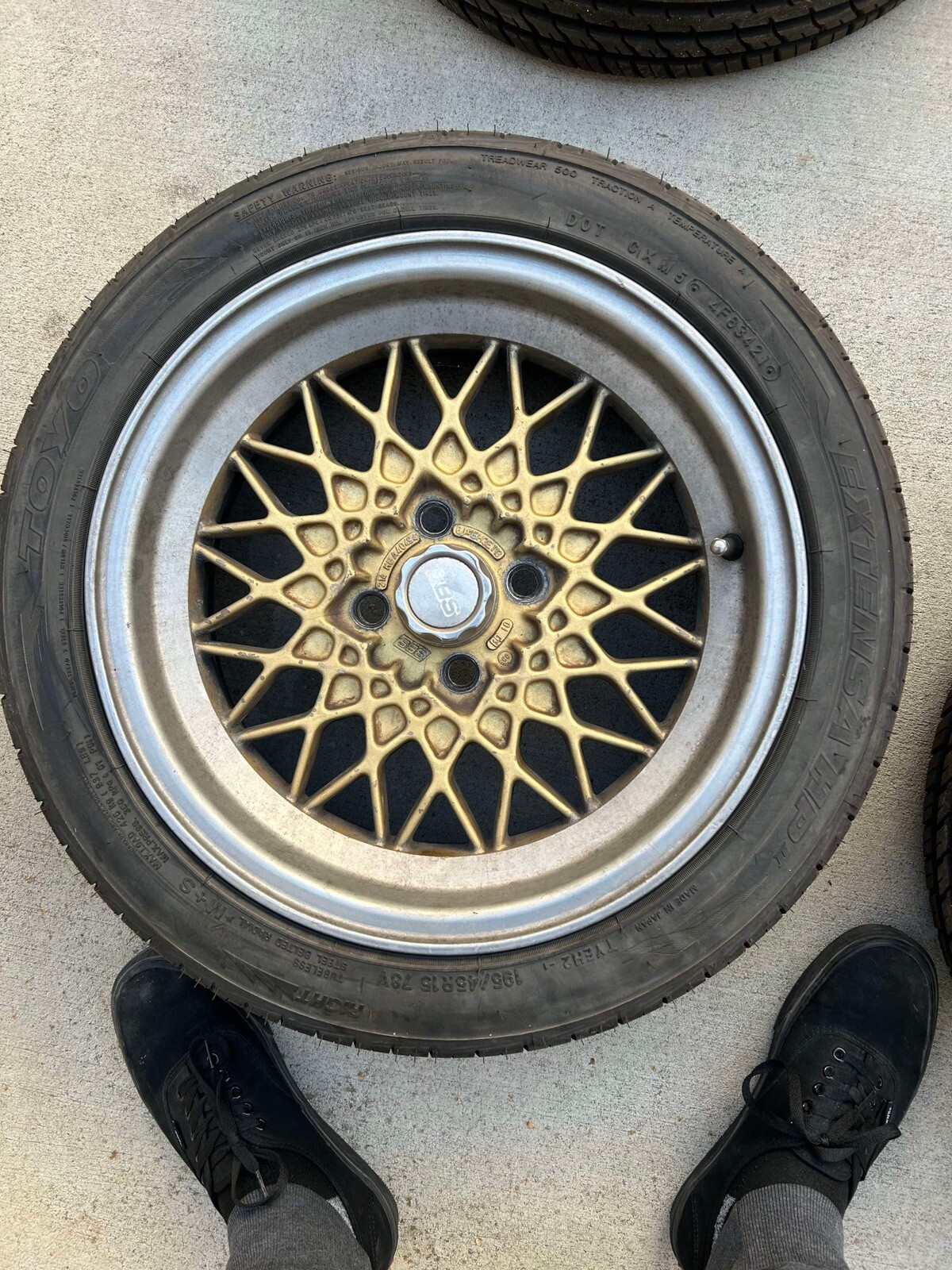 BBS ホイールキャップ 4個セット 日本製 （希少 当時物】MAHLE BBS 