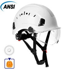 Safety Helmet Construction Hard Hats Goggles Climbing Riding Protective Work Cap