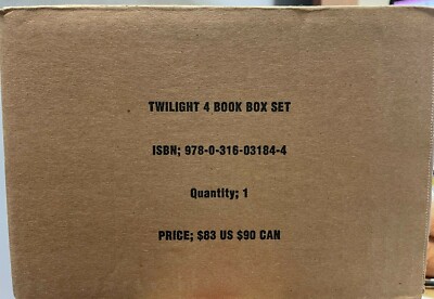 The Twilight Saga Collection Set Stephenie Meyer (Hardcover) First