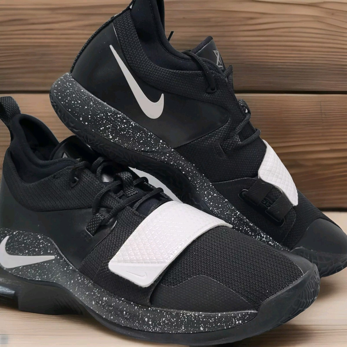 Nike PG2.5 TB Black/Black/White BQ8454-001 Sz 17 Men 