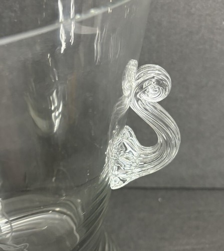 Disney Mickey Mouse Minnie Crystal Ice Bucket & 2 Whiskey Glasses Etched Wedding - Picture 6 of 12