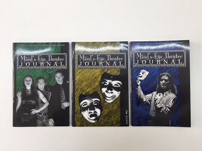 MIND'S EYE THEATER JOURNAL LIVE ACTION GAMING MAGAZIN 3ER SET WHITE WOLF