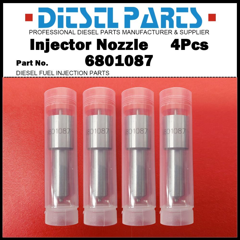 4Pcs Injector Nozzle 6801087 81865071 E8NN9E527BA for Ford 4630 