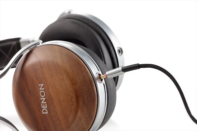 DENON Headphone Over Ear High Responded Correspondence Wood