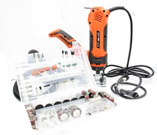 Variable Speed Handheld Trimmer Wood Laminate Router & Rotary Grinder Jigsaw Saw