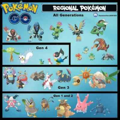 #ad #ad Regional Trade Collectibles Pokémon Raid Go $1.49