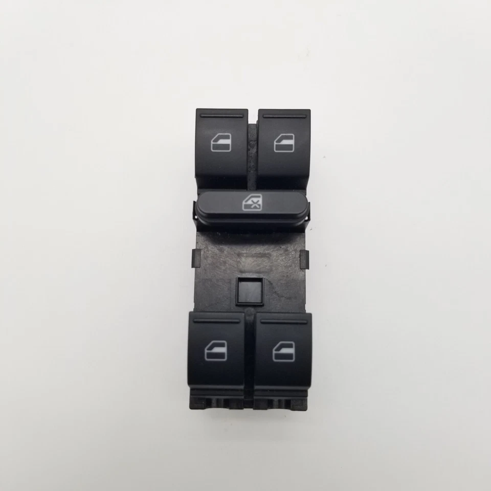Interruptor de ventana delantero izquierdo Volkswagen Passat 2009 2010 2011 2012 OEM 1K4959857B Foto 2 de 4
