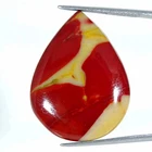 22.40Cts Natural Mookaite Jasper Pear Cabochon Gemstone 22x29x5 mm