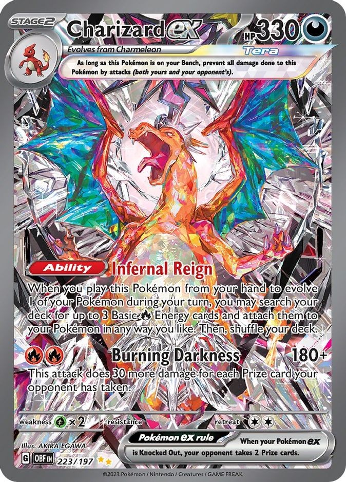 Charizard ex 2023 Scarlet & Violet: Obsidian Flames #223/197