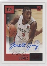 2021 Panini Chronicles Draft Picks Score Rookie Red /99 Terrell Gomez Auto 11ct