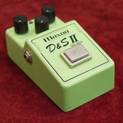Maxon D&S II OD-802 Vintage Overdrive Guitar Pedal 1980 Used