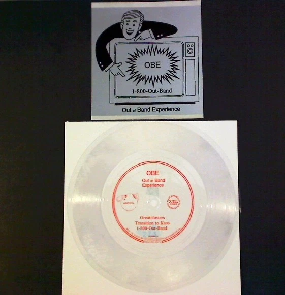 Out Of Band Experience Groatclusters 7" Vinyl USA Immortal 1989 7" Flexi Disc