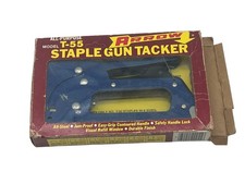 Vintage Arrow Model T-55 All-Purpose Staple Gun Tacker - Made in USA w/ Box