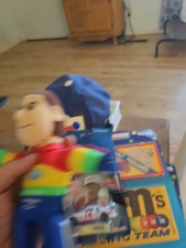 Dupont NASCAR Plush Jeff Gordon Racing Driver 9.5" Vintage 1999 Stuffed Animal