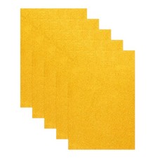 5 Sheets Gold Shiny Foam Sheets 8"x12" EVA Foam Sheets for DIY Craft