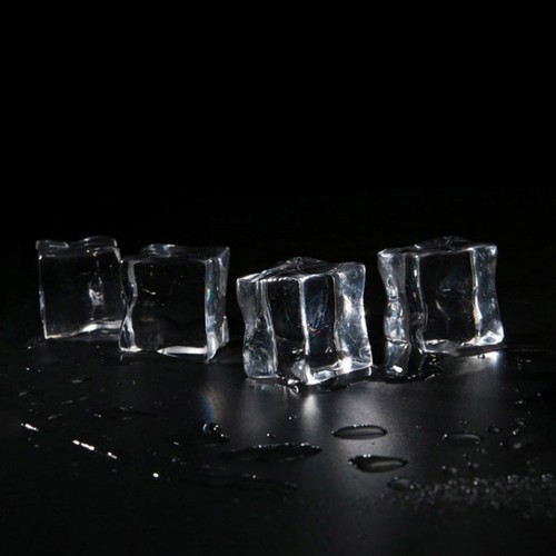 50pcs Reusable Ice Cube Acrylic Squares Ice Cubes Washable Ice Cube Fish Tank - Picture 3 of 12