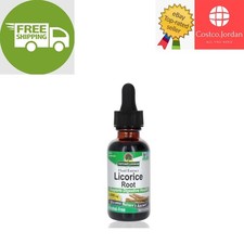 Licorice Root Herbal Supplement for Digestive Health Non-GMO Vegan 1oz