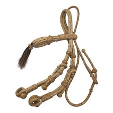 Rawhide Hackamore Bosal Horse Bridle w/ Horsehair Shufly Quality Made