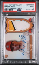 2024 Topps Dynasty Masyn Winn Autograph Rookie Logo Patch /10 Auto PSA 9