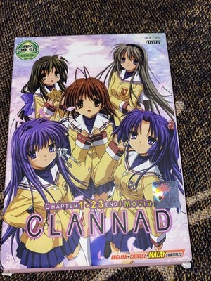 Clannad Chapter 1-3 + End Of Movie Anime DVD English Chinese And Malay Subtitles