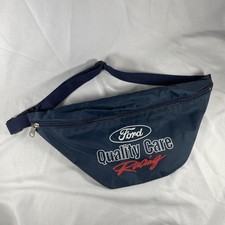 Team Ford Racing Fanny Pack Vintage Zipper Adjustable Strap Waist Bag