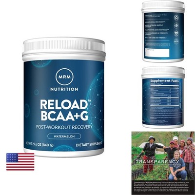MRM Nutrition Reload BCAA+G Watermelon - 67 Servings