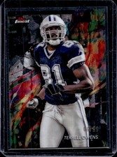 2024 Topps Finest Terrell Owens Black Geometric Refractor Common #/25 Cowboys