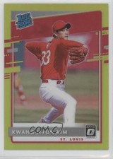 2020 Donruss Optic Rated Rookies Retail Lime Green Prizm Kwang-Hyun Kim #94 10k8