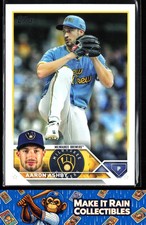 Aaron Ashby 2023 Topps Series One #281 Milwaukee Brewers Baseball