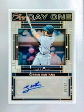 Adrian Santana  /32 2024 Panini Three and Two Day One Auto 10 Rookie 6 Rc 25 50