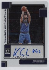2022-23 Panini Donruss Optic Signature Series Maxi Kleber #SS-MXK Auto 12w4