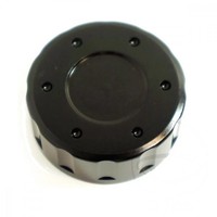 Deckel BremsflüSsigkeitsbehäLter 42Mm Alu Schwarz FüR Triumph Daytona 675 R 2013
