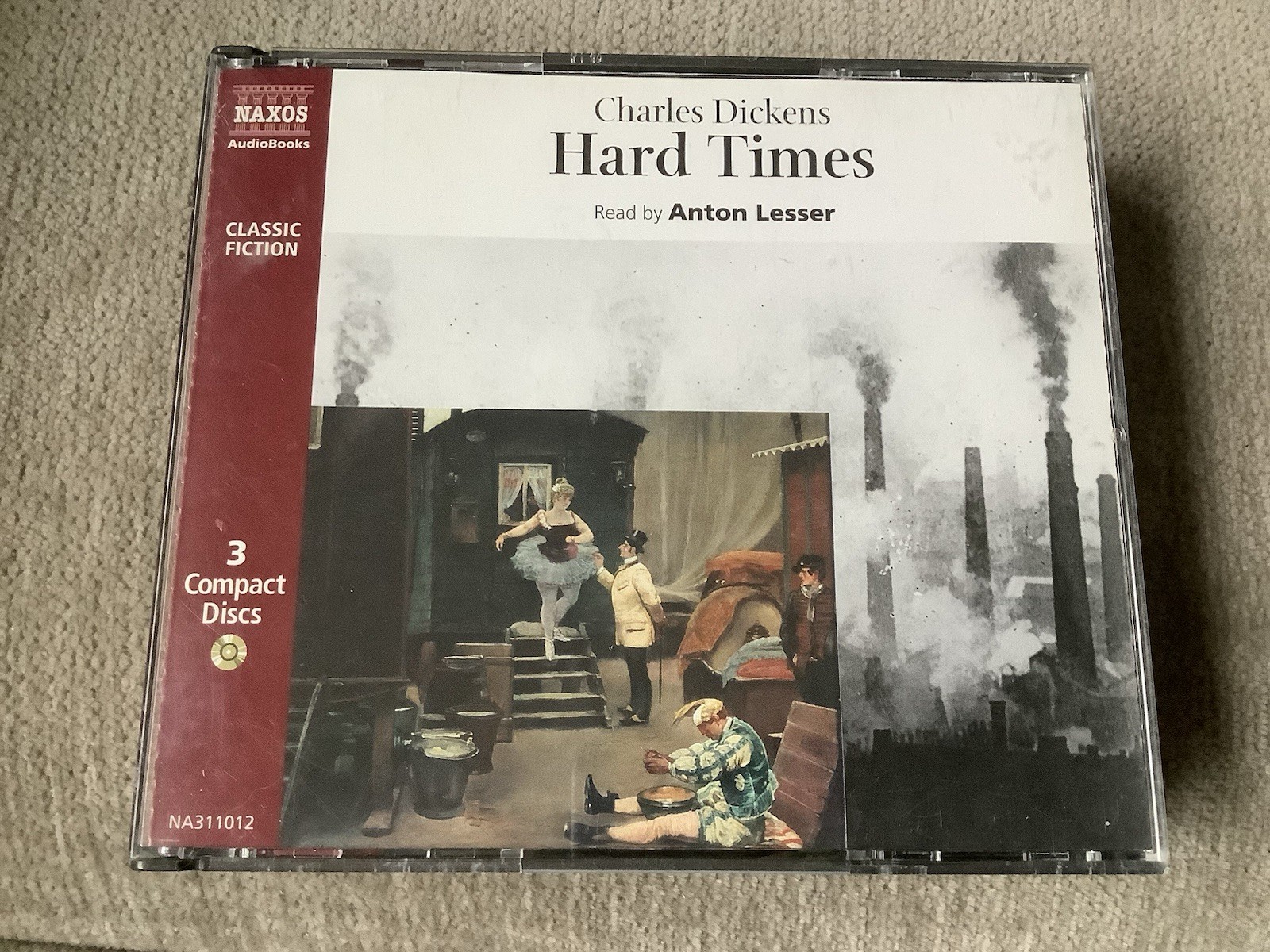 Hard Times by Charles Dickens (1997, CD Audio Book Read By Anton Lesser