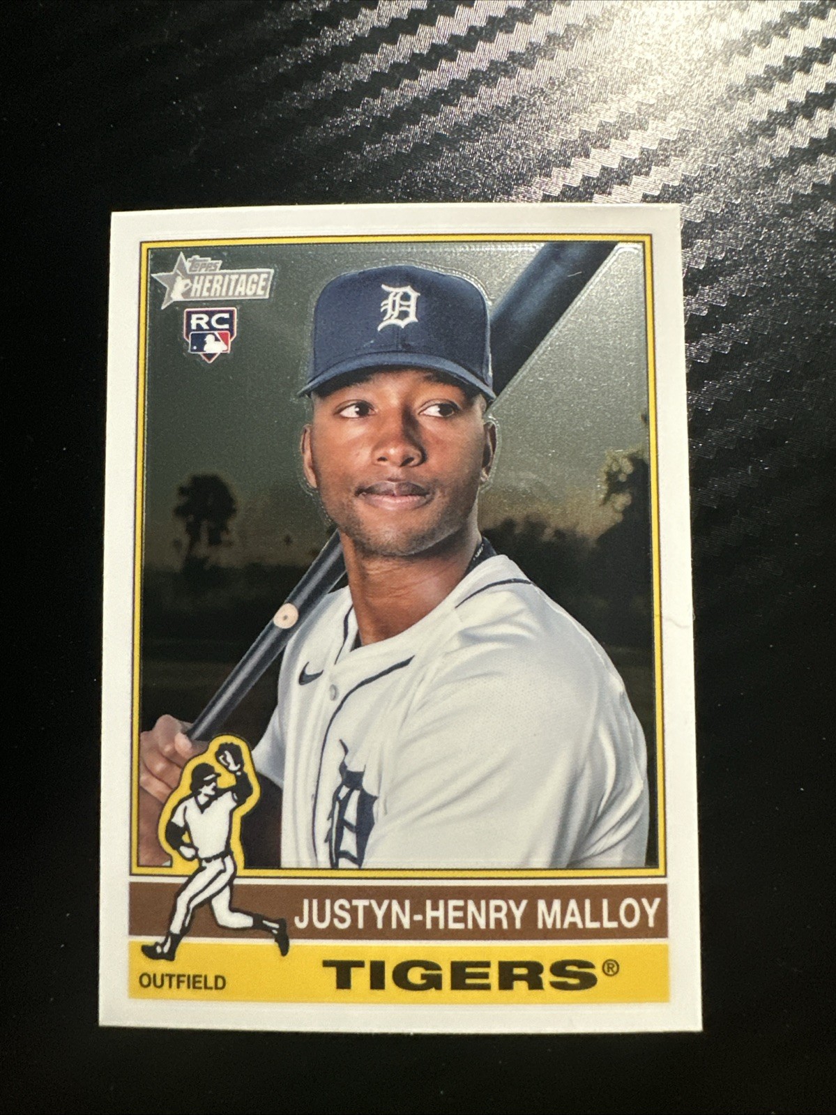 2025 Topps Heritage - Justyn-Henry Malloy #305 Chrome (RC) (B4)